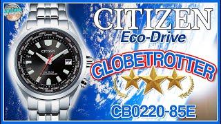 Citizen Globetrotter 100m Atomic Quartz CB0220-85E NOS | Please Forgive The Technical Issues!