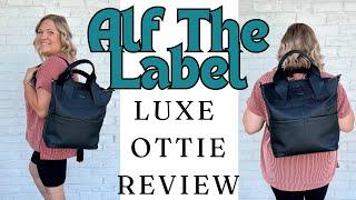 Alf The Label Luxe Ottie Review | Packed as a Diaper Bag