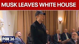 DOGE leader Elon Musk leaves Trump administration | FOX 26 Houston