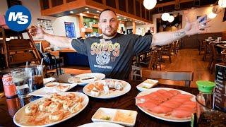 Bodybuilder vs. Sushi | Martin Fitzwater's All You Can Eat Muscle Building Sushi Feast