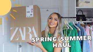 HUGE ZARA SPRING/SUMMER TRY ON HAUL 2022 | ALEXXCOLL