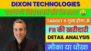 Dixon technologies share latest news | dixon tech share analysis | dixon technologies target