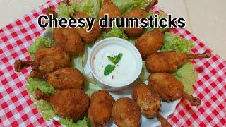 Chicken Cheesy Drumsticks | Cheesy Drumsticks | Chicken Drumsticks recipe | Syed Maria's kitchen