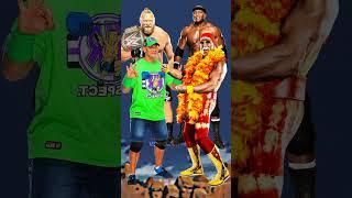 John Cena & Brock Lesnar vs WWE all superstars / 2 vs 2 / Comparisons #wwe