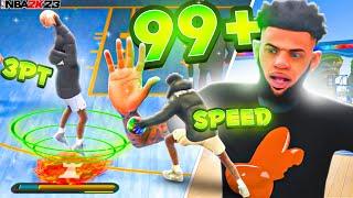 NEW BEST 99 3PT & 99 SPEED COMP STAGE BUILD IN NBA 2K23!! BEST BUILD IN NBA 2K23!!