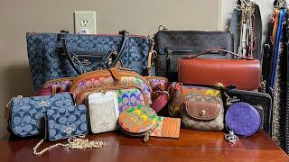 ENTIRE COACH SIGNATURE COLLECTION AND WISH LIST 2022 || CONTENT WITH CANDACE