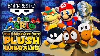 Banpresto: Super Mario 64 (The Complete Set) - Plush Unboxing