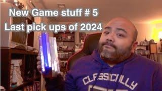 New Game Stuff #5 | Last Video Game Pickups of 2024