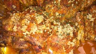 BEST EVER GARLIC & HERB ROASTED CHICKEN | Cooking w/ Ashley