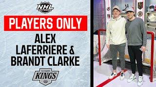 Players Only: Alex Laferriere & Brandt Clarke talk "Welcome to the NHL" moment, LA's season and more