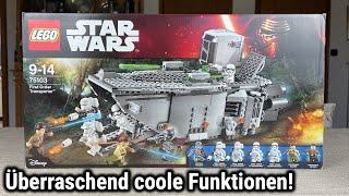 Es gibt auch GUTE Episode 7 Sets! | LEGO Star Wars "First Order Troop Transporter" (75103) Review!