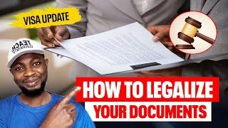 Easy Document Verification & Legalization Guide (for Portugal study visa 2025)