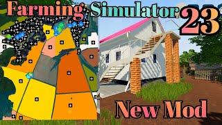 Farming Simulator 23 New Map Mod |FS 23 New Tractor Mod #fs23mods #fs20mods #farminggame