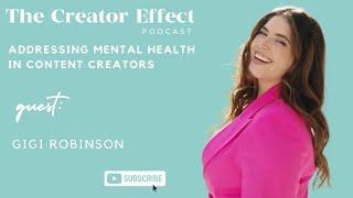 Addressing Mental Health for Content Creators