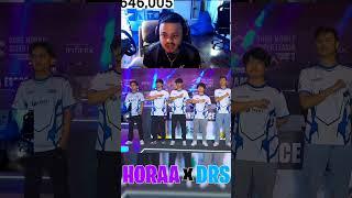 HORAA ESPORTS x DRS GAMING PMSL FINALS LAN ENTRY  CR7 HORAA REACTION  #horaa #drs #pmsl #cr7horaa