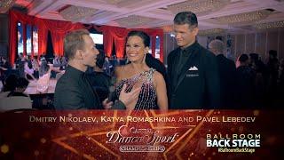 Katya Romashkina and Pavel Lebedev at Capital Dance Championships 2021