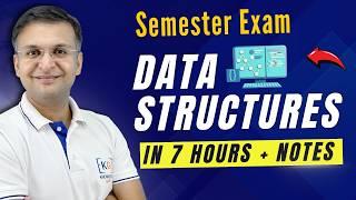 Complete DS Data Structure in one shot | Semester Exam | Hindi