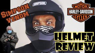 Simpson Venom (Ghost Bandit) best full face helmet review