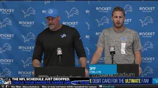 Dan Campbell Postgame PRESS CONFERENCE vs. Vikings "I LOVE GOFF"