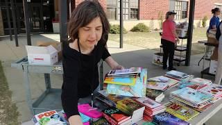 Lexington County Public Library hands out free books at school district's food pick up sites