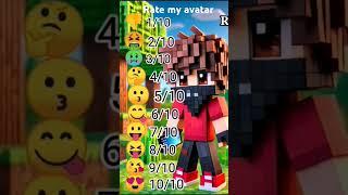 Rate my avatar #minecraft #romania #memes #edit #trending