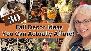 30 DIY Projects & Thrift Flips for Fall That You Can Actually Afford!