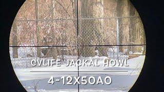 Table top review for the CVLife Jackalhowl 4-12-x50AO scope