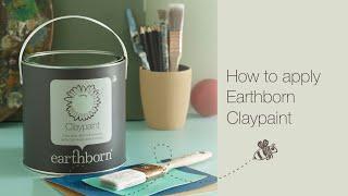 How to apply Earthborn Claypaint