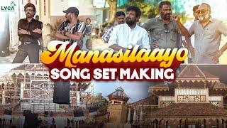 Manasilaayo Song Set Making | Rajinikanth | T.J. Gnanavel | Anirudh | Manju Warrier