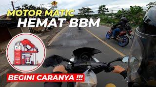 TIPS CARA MUDAH IRIT BBM MOTOR MATIC - MOTOVLOG NMAX