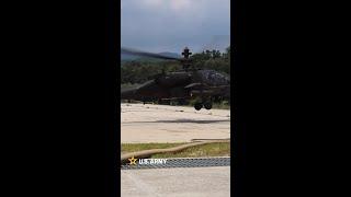 My Army job loads ROUNDS on an Apache?