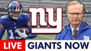 LIVE NY Giants Rumors & News: John Mara MUST Get THIS RIGHT + Jalin Hyatt Drama