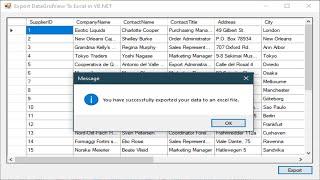 VB.NET Tutorial - Creating/Writing to an Excel file with VB.NET | FoxLearn