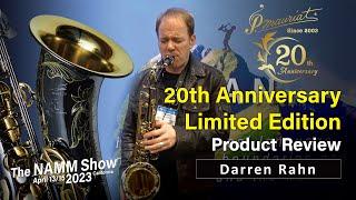 Darren Rahn playtests P. Mauriat 20th Anniversary Limited Edition Saxophone