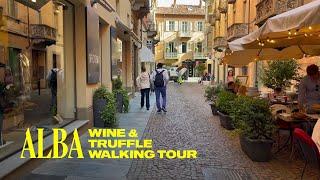 Truffles and Wine Walking Tour in Alba, Italy - 4K