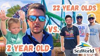 SeaWorld Challenge: Toddler vs. College Boys