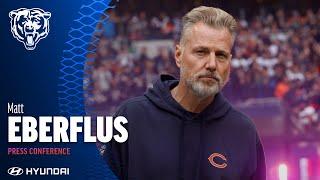 Matt Eberflus on win over the Jaguars in London | Chicago Bears