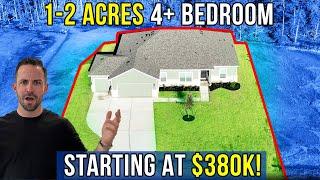 We Found NEW HOMES on 1+ Acres Starting at $380K in Conroe TX!