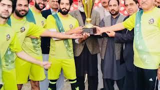 Kami gujjar as Punjab football team Captain(silver medal) District Football team captain (gold medal