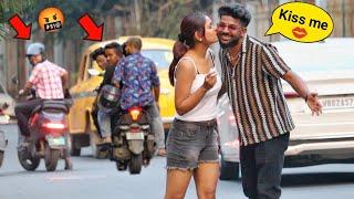 Giving Secret Love Letter to Strangers Girl  (Part- 2) PrankBuzz