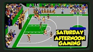 Omni Play Basketball (DOS) - Atmospheric Basketball in DOS - Saturday Afternoon Gaming