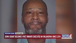 Oklahoma carries out first execution since 2015 with the death of John Grant following Supreme Court