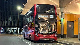 FRV. Stagecoach London Route 257. Stratford - Walthamstow Central. Enviro400 Hybrid 12427 (YX67 VBD)