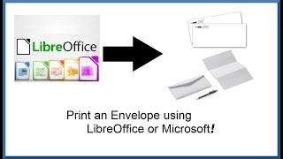 Print Standard #10 Envelopes from LibreOffice and Microsoft to your Printer