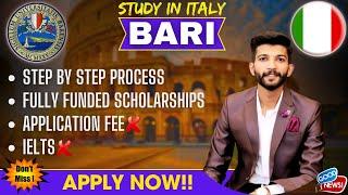 University of BARI | University of Bari Adlo Moro Admission process | Complete Guide