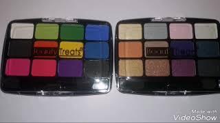 4.99 beauty treats palettes. Swatches, Great find!!!