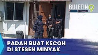 Wanita Buat Kecoh Di Stesen Minyak Didenda RM5,500