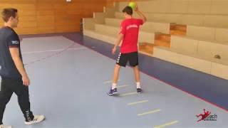 Technik-Training Körpertäuschungen - Handball-Training für zu Hause