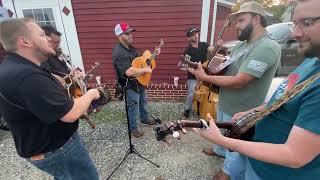 "Blue Night," a Silver Valley Boys outdoor jam session at The Historic Everett's Music Barn