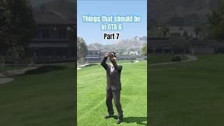 Things that should be in GTA 6 #gta #gta5 #gtav #gtaonline #gta5online